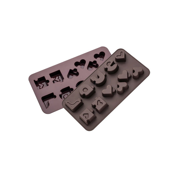 Pedrini Chocolate Mould Love Shapes | 03GD309 | Cooking & Dining, Kitchen Utensils |Image 1