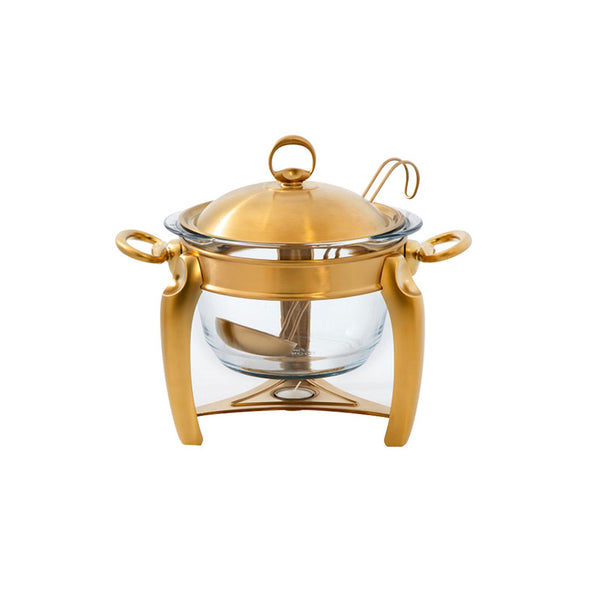 Mat Steel Gold Soup Warmer | 1015GM | Cooking & Dining, Serveware |Image 1