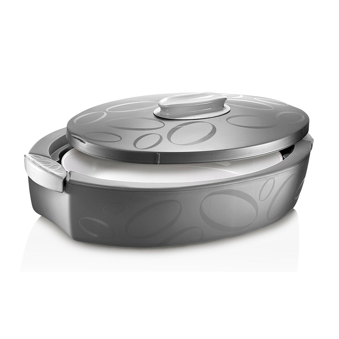 Enjoy Oval Insulated Server 4L Grey- 135000.18T | 135000.18T | Cooking & Dining, Hot Pots |Image 1