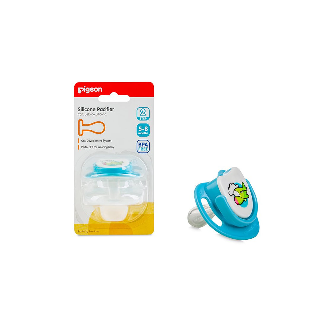 PIGEON SILICONE PACIFIER S-2(AEROPLANE)