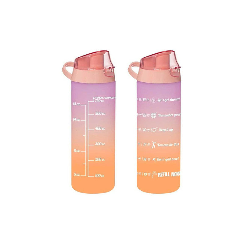 Herevin 750 Cc Double Color Painted Sports Bottle – Almuftah Center