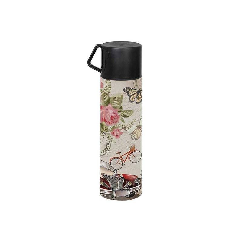 Herevin 410 Cc Decorated Vacuum Flask With Mug | 161712-001 | Cooking & Dining, Flasks |Image 1
