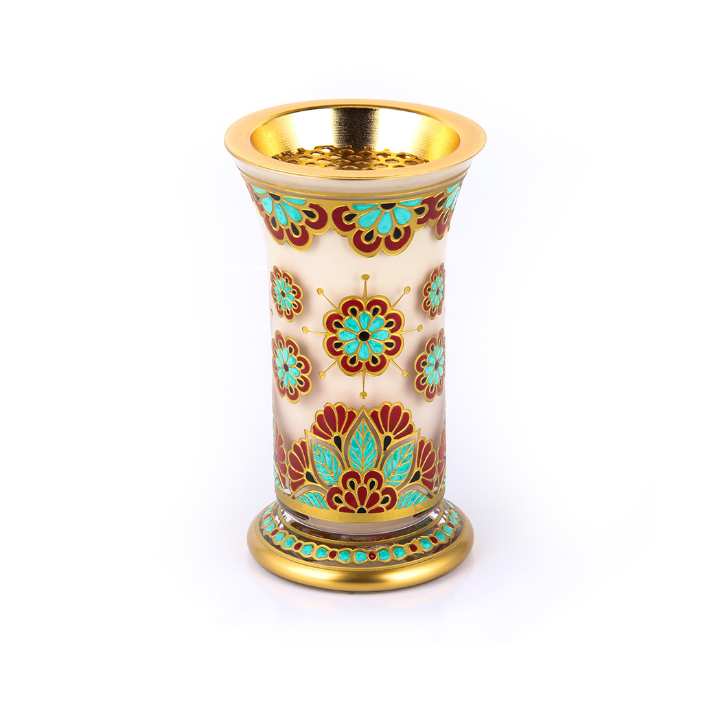 INCENSE BURNER WITH COVER
