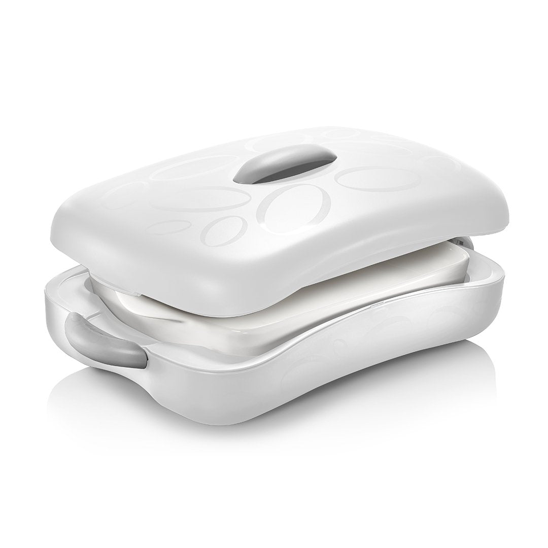 Enjoy Rectangle Insulated Server Tuttocaldo 2.5L - White Enjoy Rectangle Insulated Server Tuttocaldo 2.5L - White