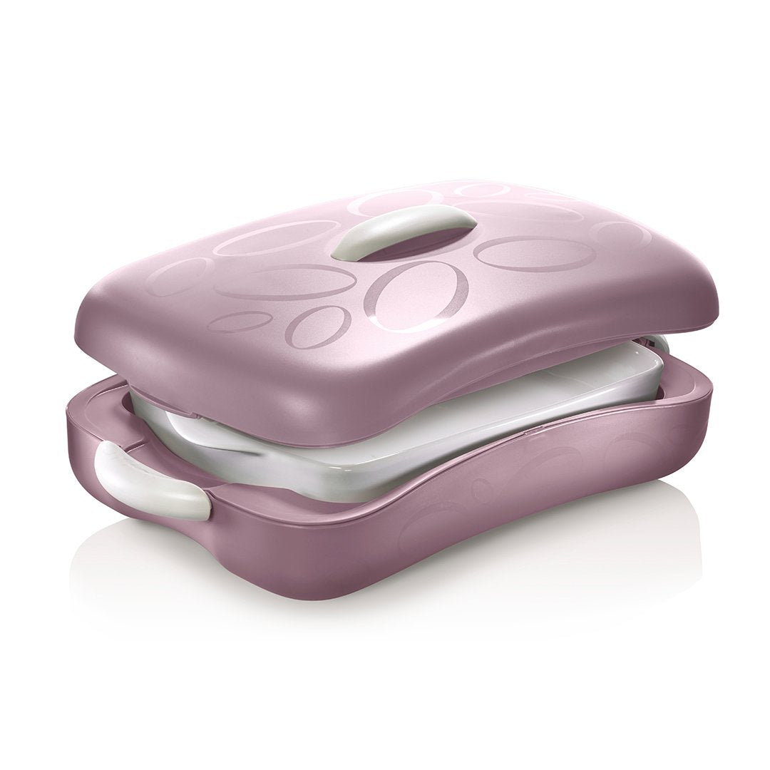 Enjoy Rectangular Insulated Server Tuttocaldo 2.5L - Purple Enjoy Rectangular Insulated Server Tuttocaldo 2.5L - Purple