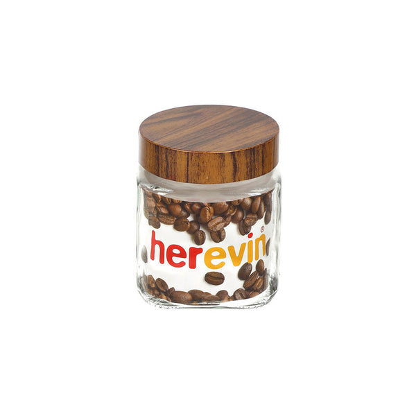 Herevin 1 Liter Square Canister | 231010-000 | Cooking & Dining | Containers & Bottles, Cooking & Dining |Image 1