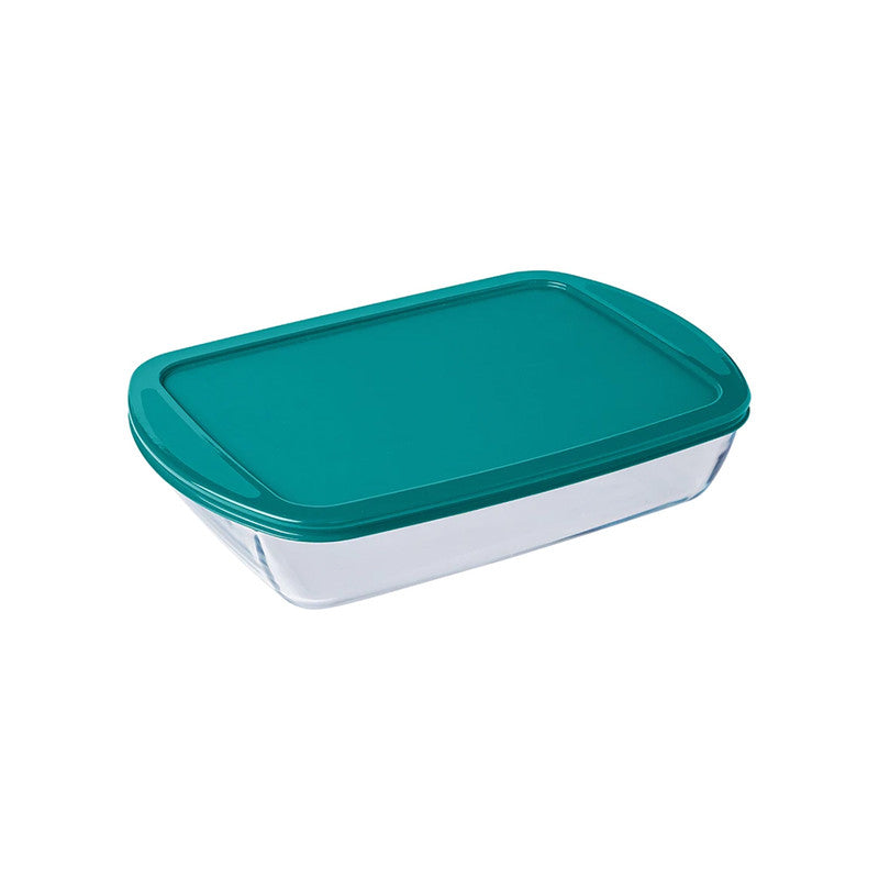 Pyrex 4.5L Cook & Store Storage Rectangle Roaster With Lid