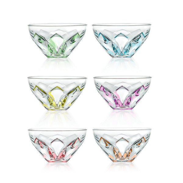 Set Ninphea Colour 6 Pz Coppete - 25575020006 | '25575020006 | Cooking & Dining, Glassware |Image 1