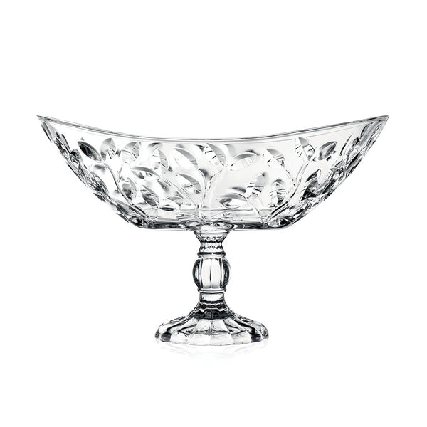 Laurus Footed Oval Centerpiece- Rcr Style - 25595020006 | '25595020006 | Cooking & Dining, Glassware |Image 1