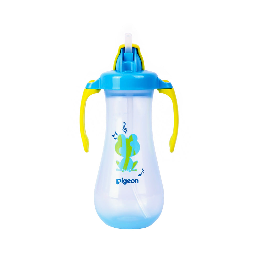 Pigeon Tall Straw Bottle 300Ml Blue??ï?‚¬?â??è??ê