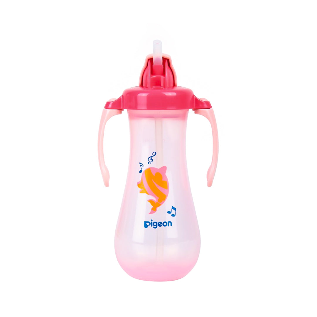 Pigeon Tall Straw Bottle 300Ml??ï?€?â??è??ê Pink | '26216 | Baby Care | Baby Care |Image 1