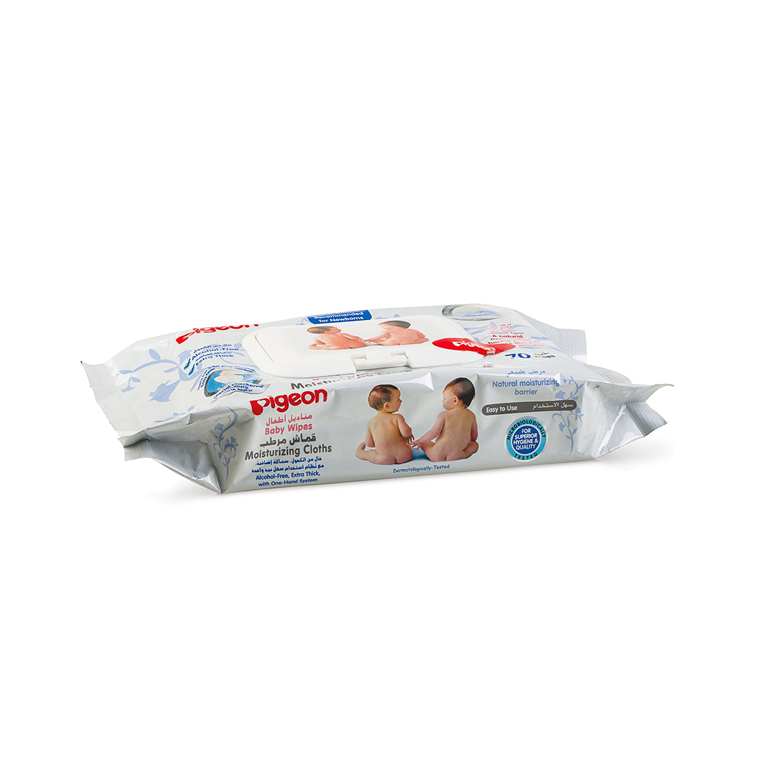 Pigeon  Baby Wipes Moisturizing Cloths 70Sheet | '26539 | Baby Care | Baby Care |Image 1