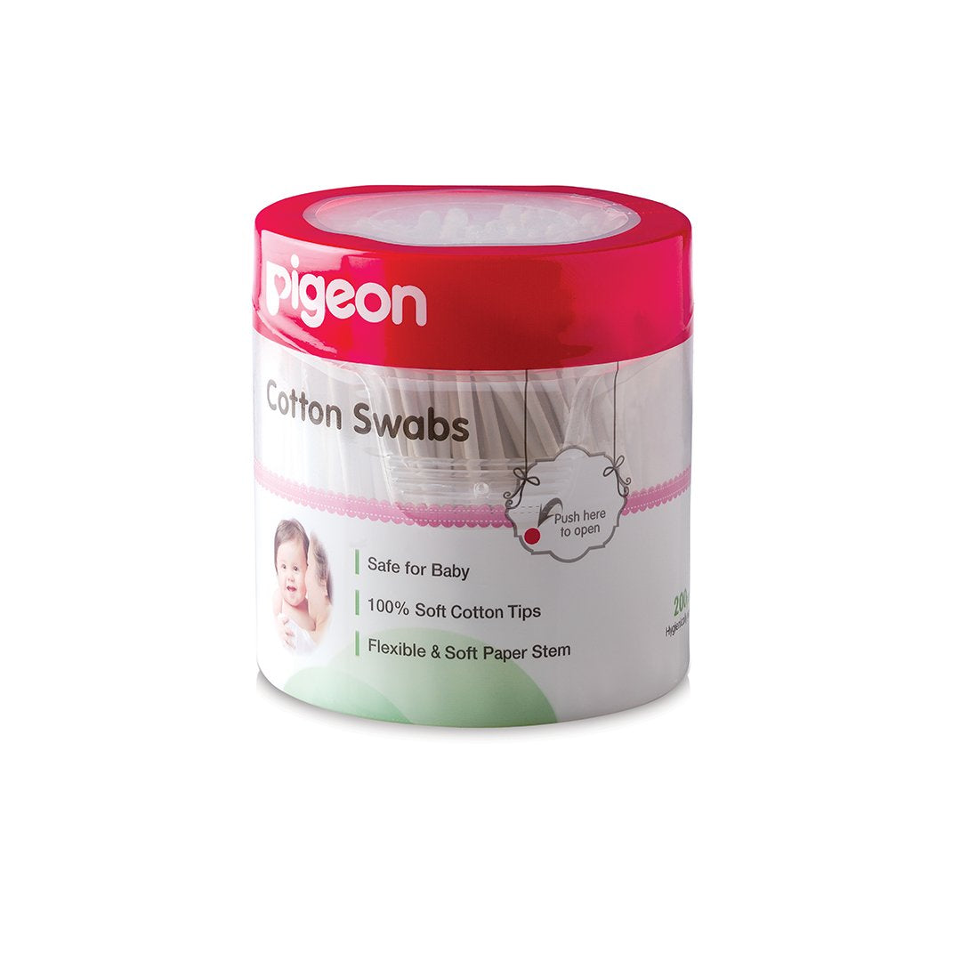 Pigeon Cotton Swabs 200Pcs | '26547 | Baby Care | Baby Care |Image 1