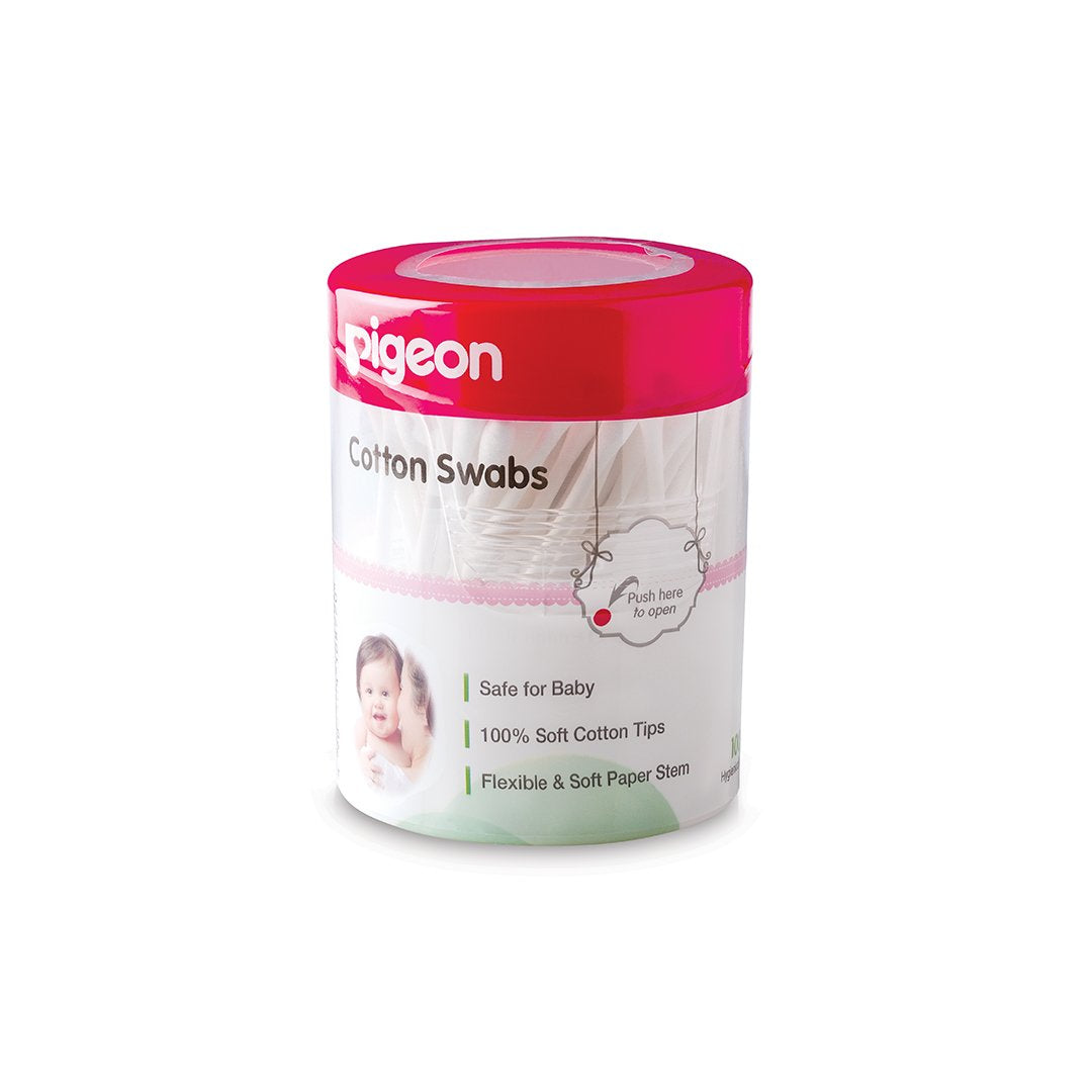 Pigeon  Swabs Thin 100Pcs | '26548 | Baby Care | Baby Care |Image 1