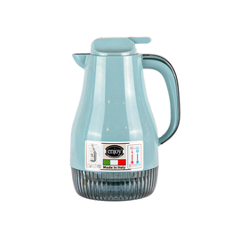 VACUUM JUG ALBA, GLASS REFILL 1L - PALE BLUE