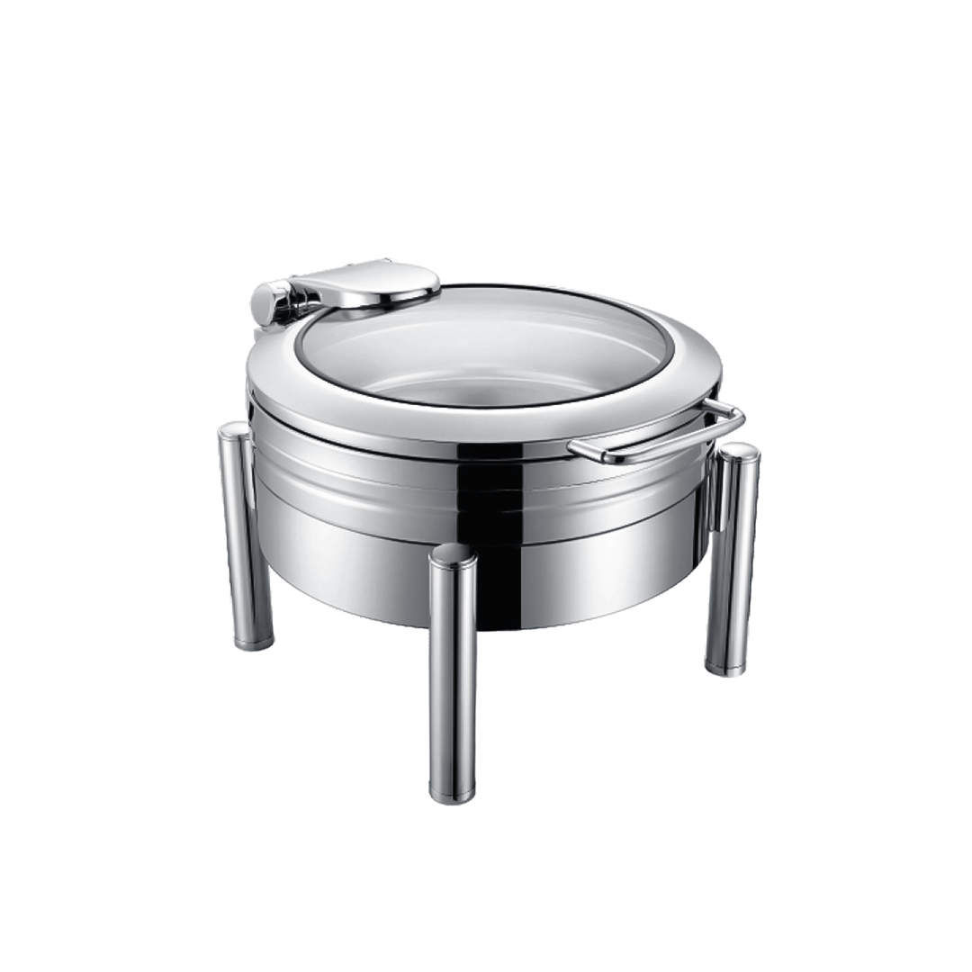 Round Chafing Dish Column Feet 445*550*245 | 4033-Y | Cooking & Dining, Serveware |Image 1