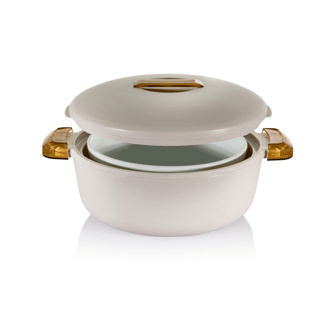 Enjoy Thermal Food Carrier Colorado 2.3L White/Amber | 433333.01 | Cooking & Dining, Hot Pots |Image 1