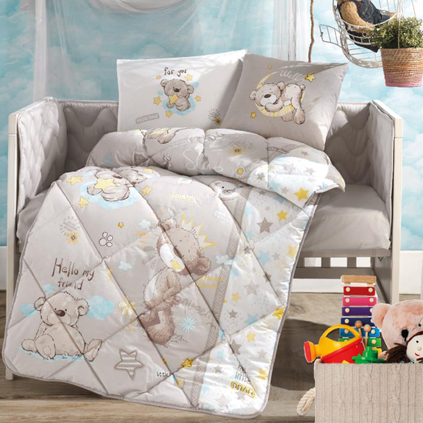 Ranforce Baby Bedding Sets 6Pcs Little Bear (Single) | '7149597 | Home & Linen | Bed Covers, Comforters, Home & Linen |Image 1