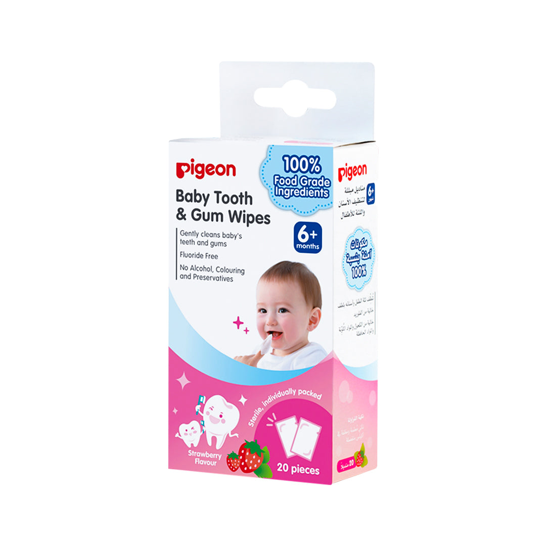 Pigeon Baby Tooth &Gum Strawberry Flavour 20Pcs | '78291 | Baby Care | Baby Care |Image 1