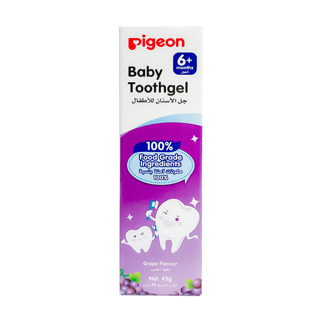 Pigeon Baby Tooth Gel Graps Flavour 45 G | '78311 | Baby Care | Baby Care |Image 1