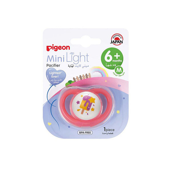 Pigeon Minilight Pacifier - Girl Ice Cream | '78461 | Baby Care | Baby Care |Image 1