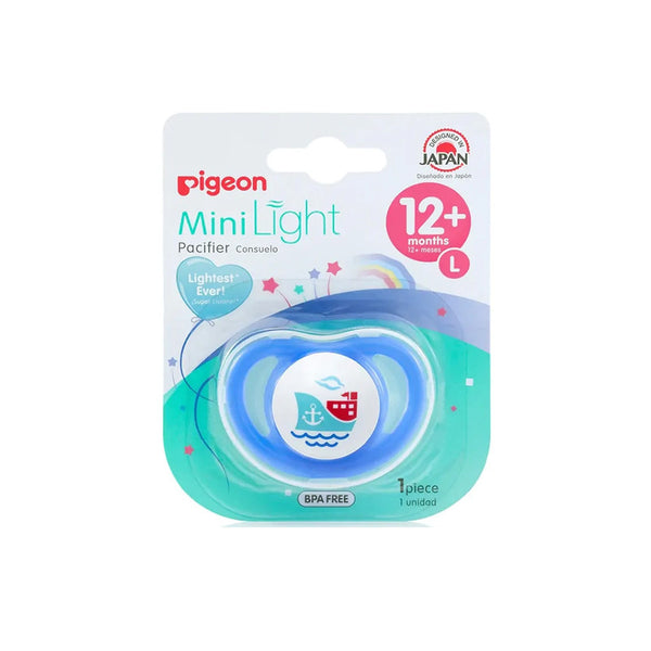 Pigeon Minilight Pacifier Single - Boy Ship | '78463 | Baby Care | Baby Care |Image 1