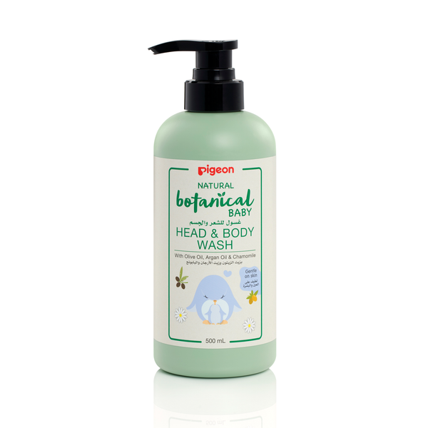 Pigeon Natural Botanical Head And Body Wash 500Ml   79380 | '79380 | Baby Care | Baby Care |Image 1