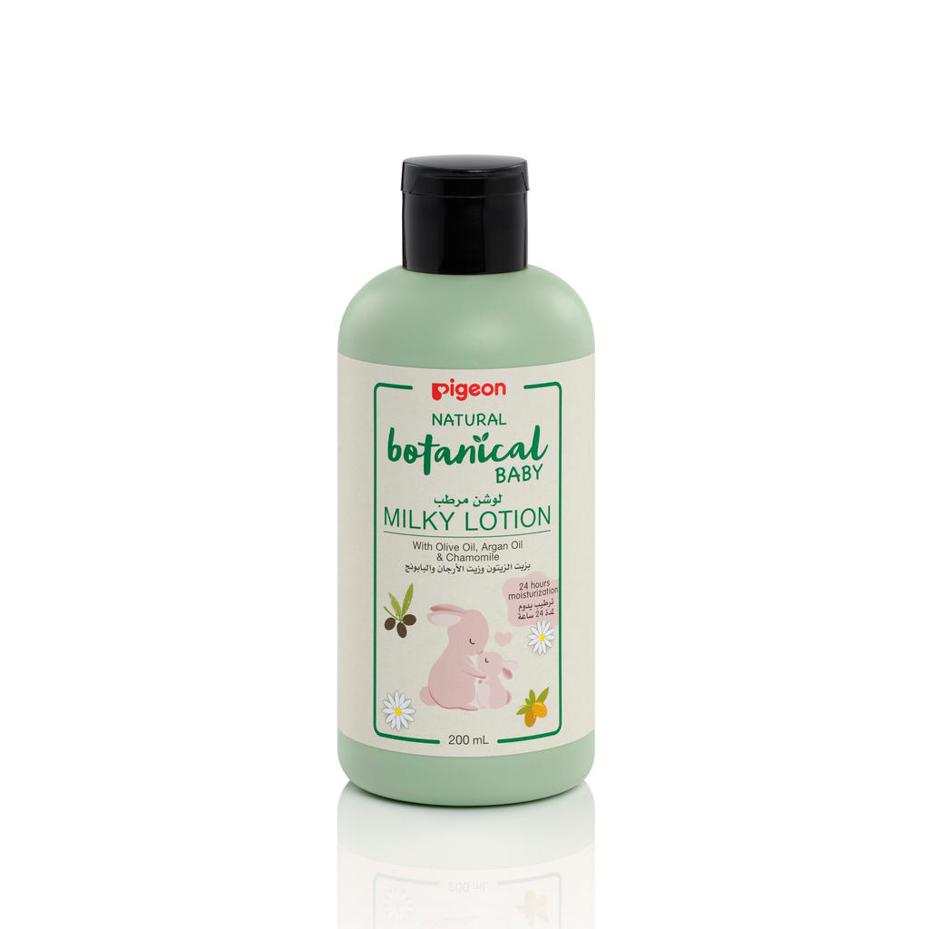PIGEON NATURAL BOTANICAL BABY MILKY LOTION 200ML   79381