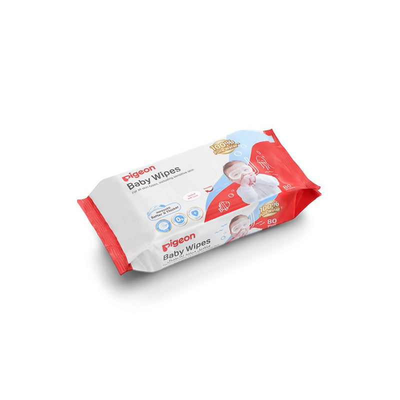 Pigeon Baby Wipes 100% Pure Water
