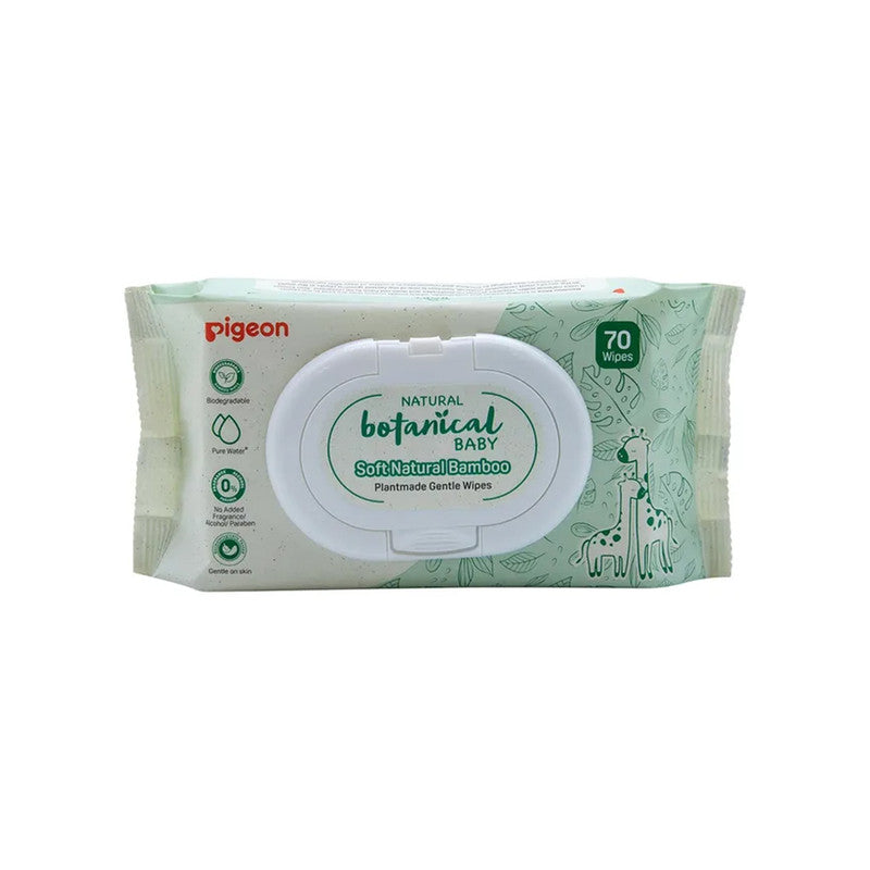 Pigeon Natural Botanical Baby Gentle Wipes
