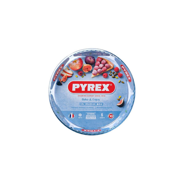 Pyrex 25 Cm Bake & Enjoy Flan Dish | 812B000 | Cooking & Dining, Glassware |Image 1