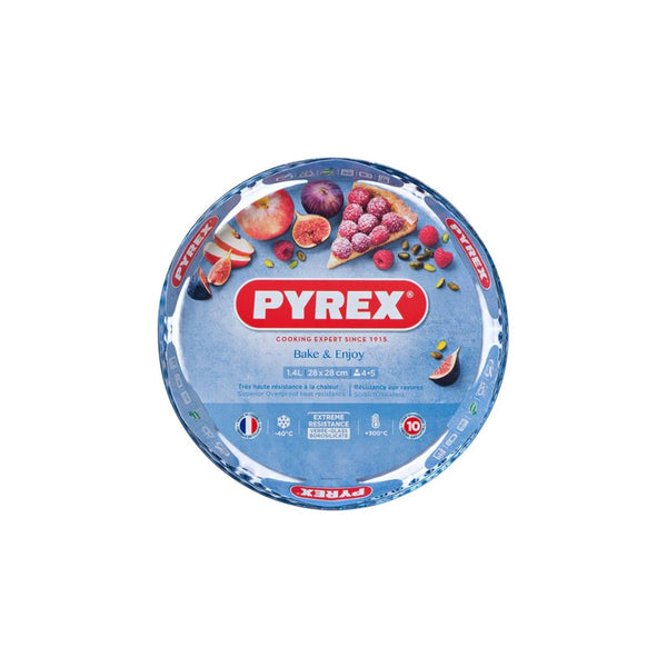 Pyrex 28 Cm Bake & Enjoy Flan Dish | 813B000 | Cooking & Dining, Glassware |Image 1