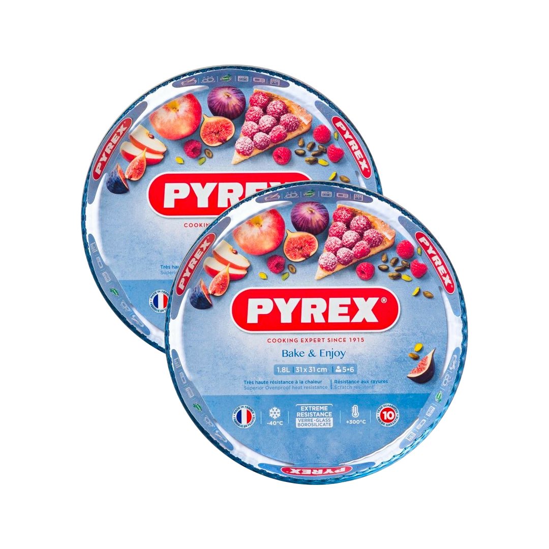 Pyrex - Bake And Enjoy Set Of 2 (31X31) 912S103 | 912S103 | Cooking & Dining, Glassware |Image 1