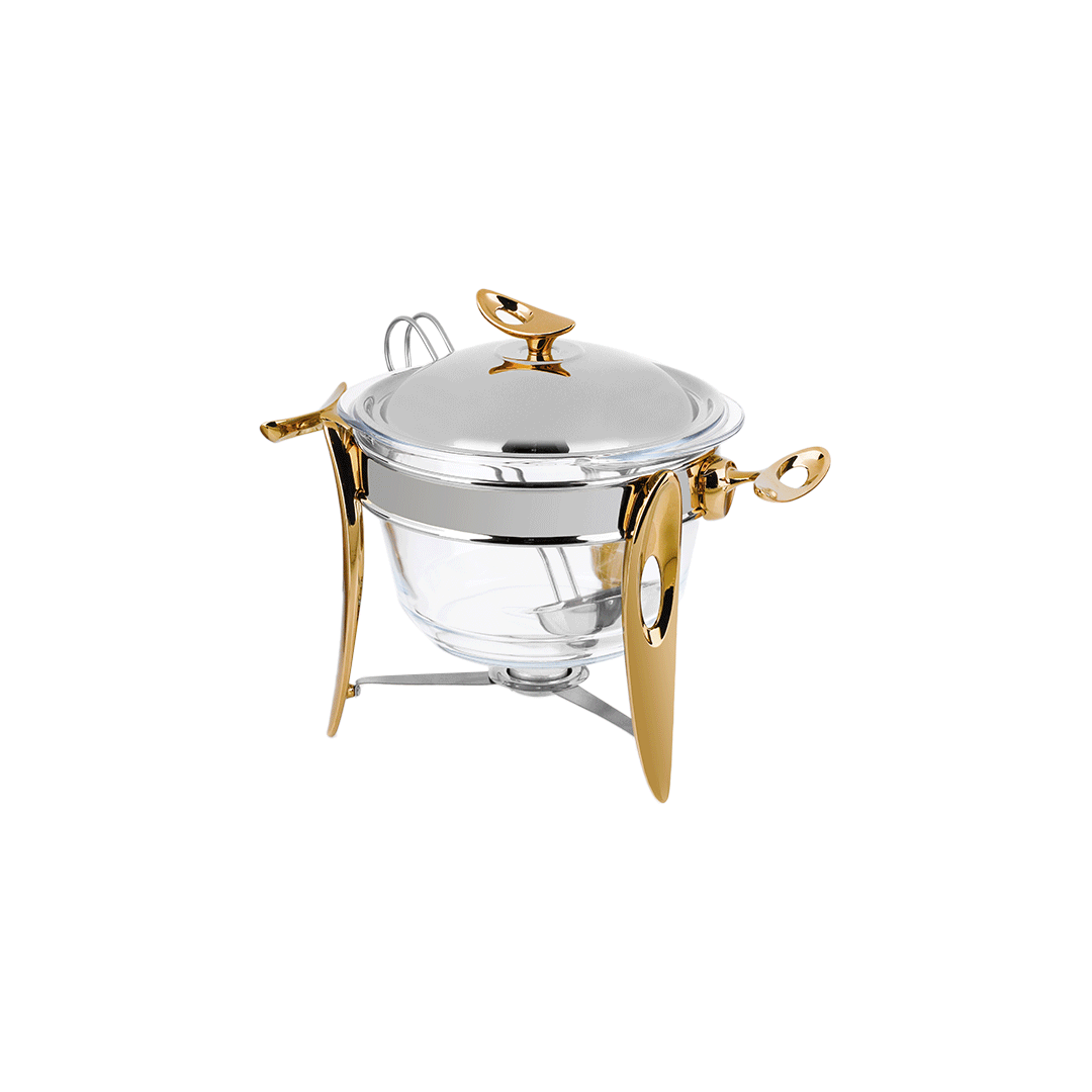 Chafing Dish Soup Warmer Silver - Gold    915Sg | 915SG | Cooking & Dining, Serveware |Image 1