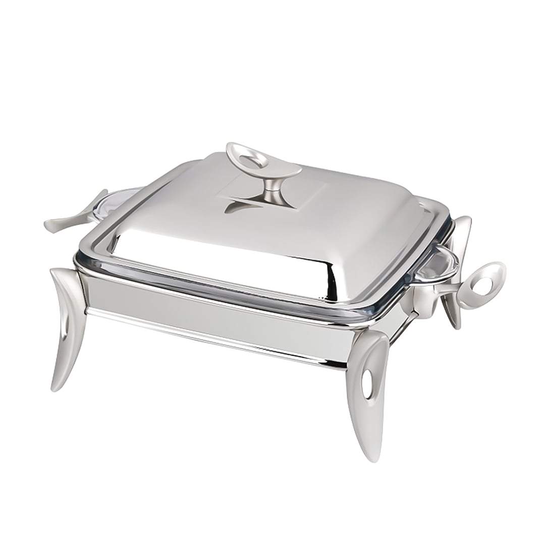 Mat Steel Chaffing Dish  - 2_5Ltr 932Sm | 932SM | Cooking & Dining, Serveware |Image 1