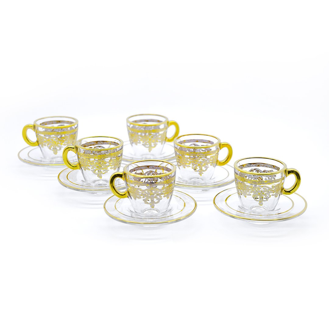 6 Pcs Turkish Coffee Set | 95756-ITL3 | Cooking & Dining | Coffee Cup, Cooking & Dining, Glassware |Image 1