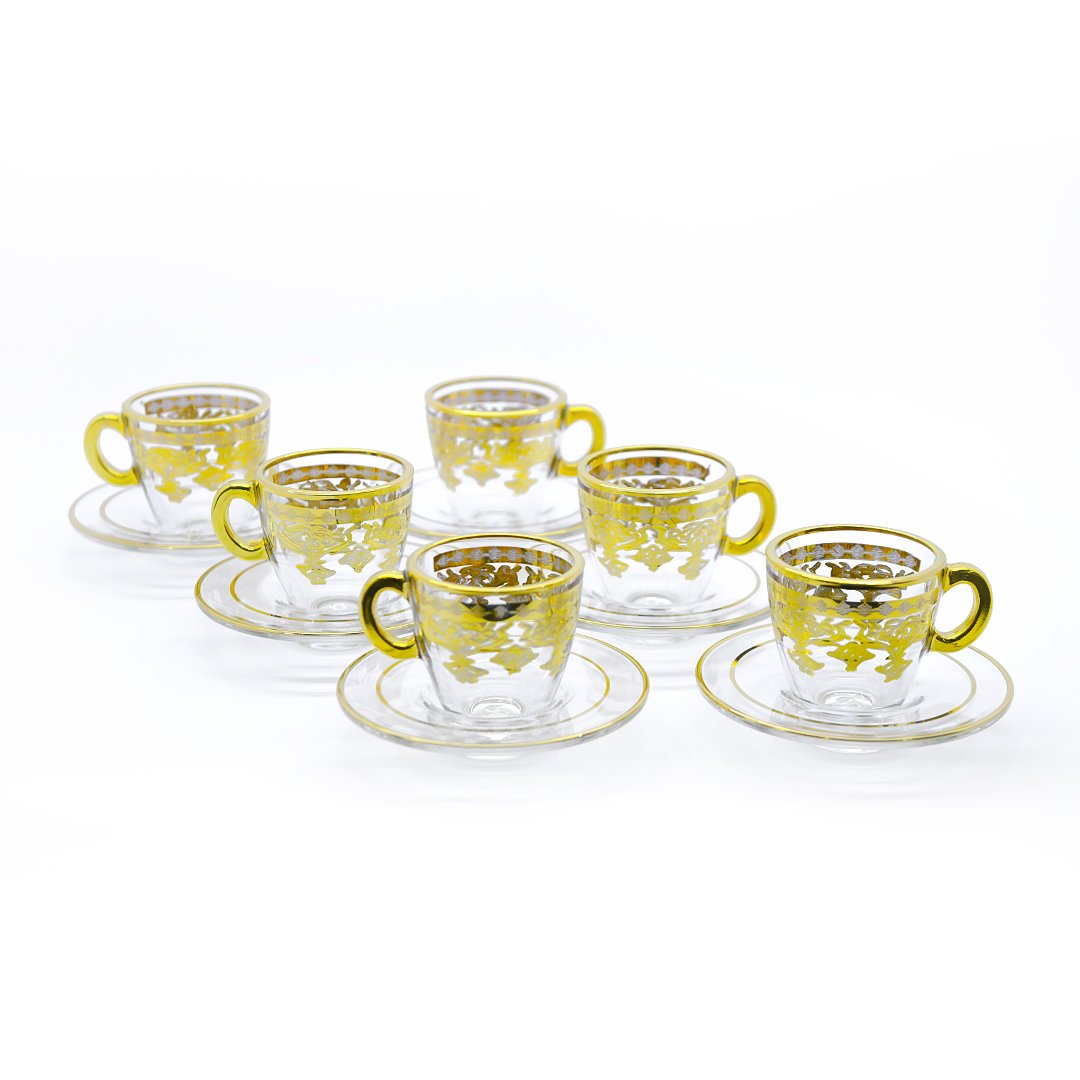 6 Pcs Turkish Coffee Set | 95756-ITL6 | Cooking & Dining | Coffee Cup, Cooking & Dining, Glassware |Image 1