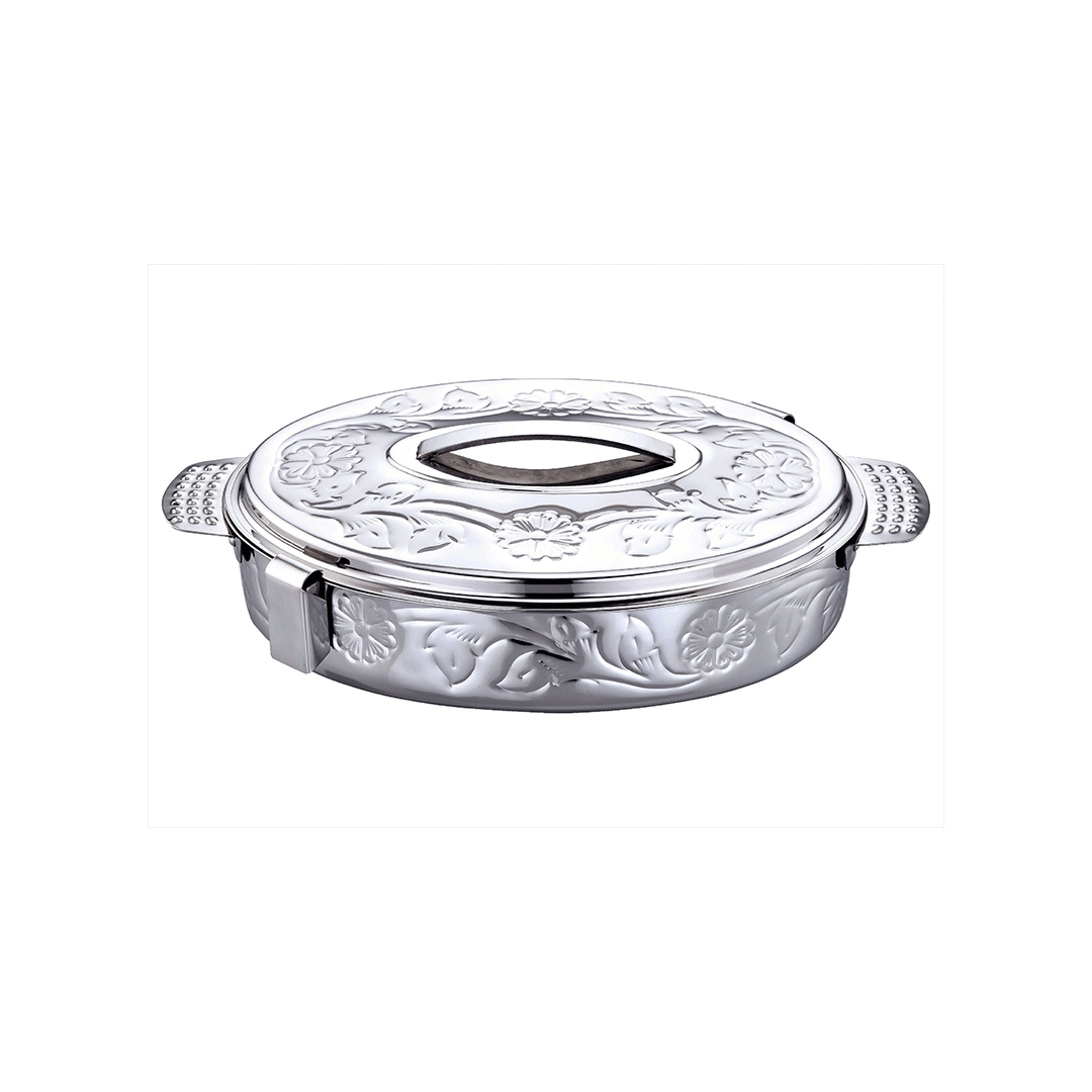 Oval Hotpot- Rey Silver | AI-225 | Cooking & Dining, Hot Pots |Image 1