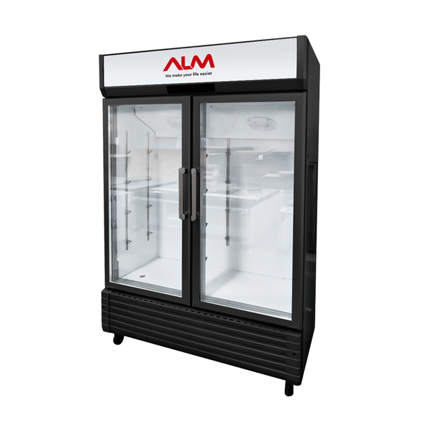 Alm 745L Upright Bottle Cooler With Canopy | ALM-SDS770 | Home Appliances | Double Door, Glass Door, Home Appliances, Major Appliances, Refrigerators |Image 1