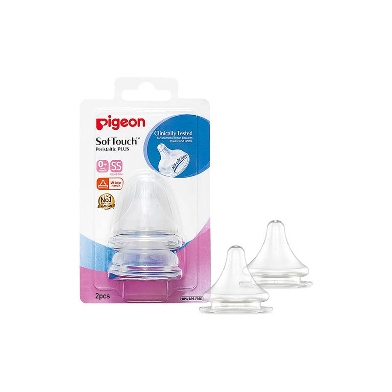 Pigeon Softouch Wide Neck Nipple | B01866 | Baby Care | Baby Care |Image 1