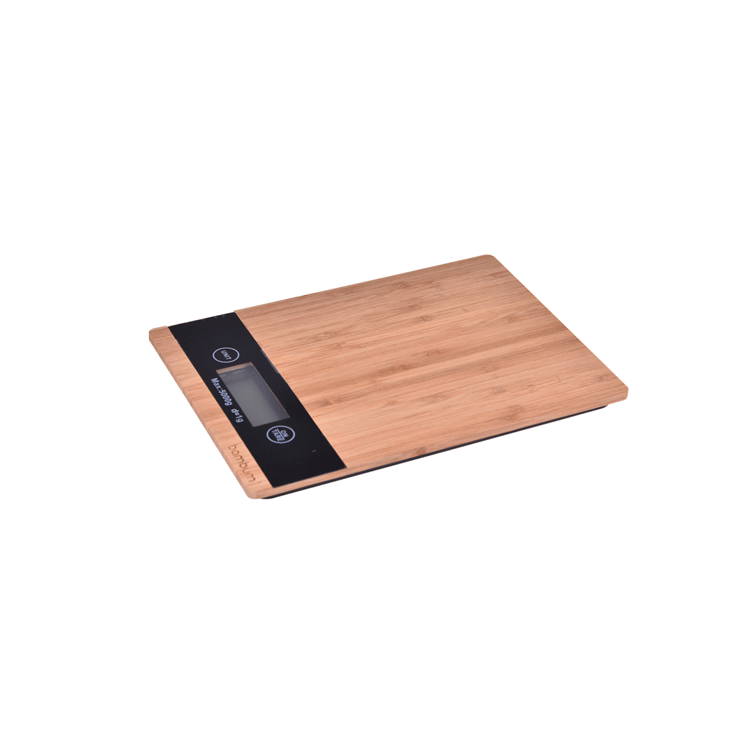 Flippo- Bamboo Kitchen Scale Rectangle   B0415 | B0415 | Cooking & Dining, Kitchen Utensils |Image 1