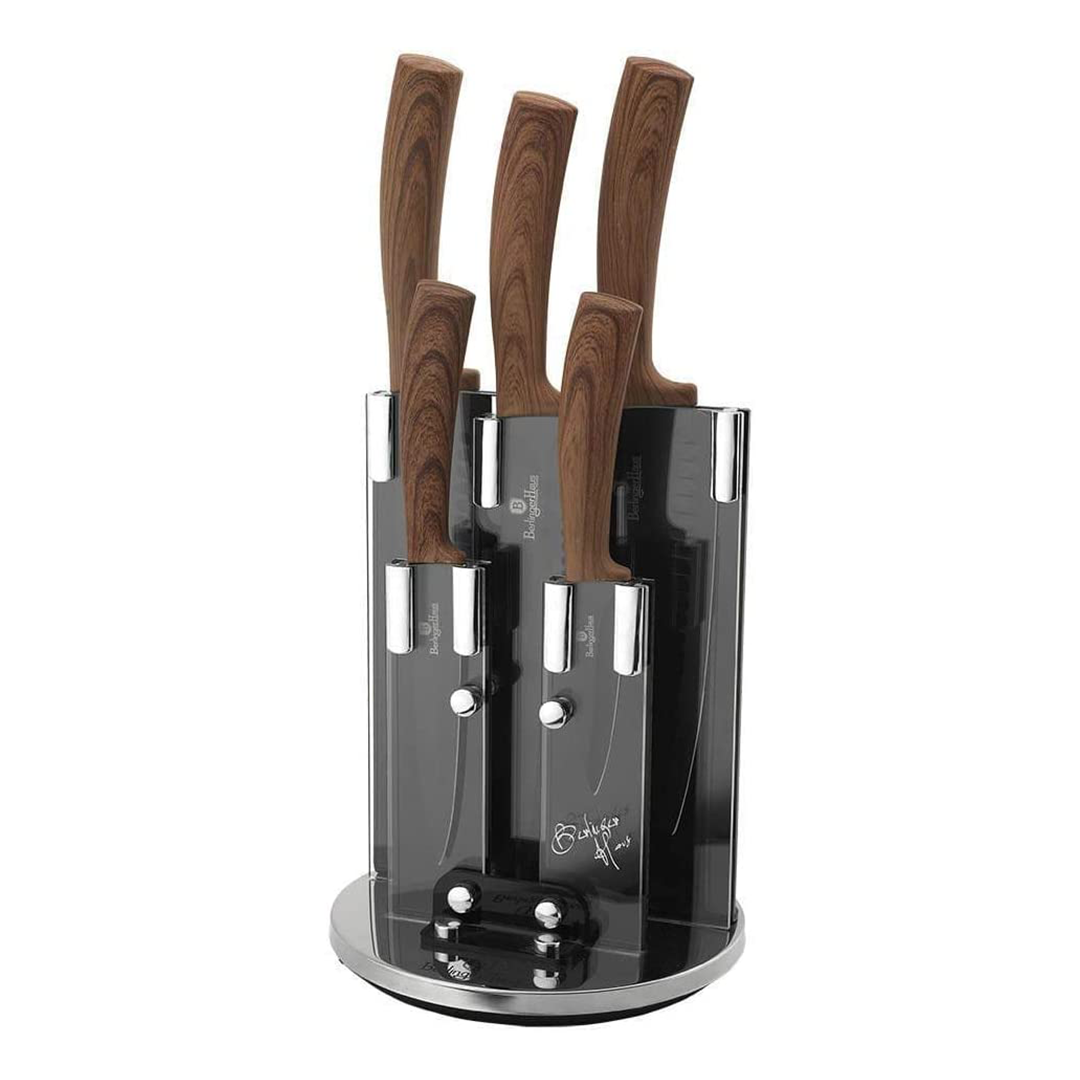 Berlingerhaus 6Pc Knife Set W/ Stand   Bh-2254 | BH/2254 | Cooking & Dining, Knives & Chopping Boards |Image 1