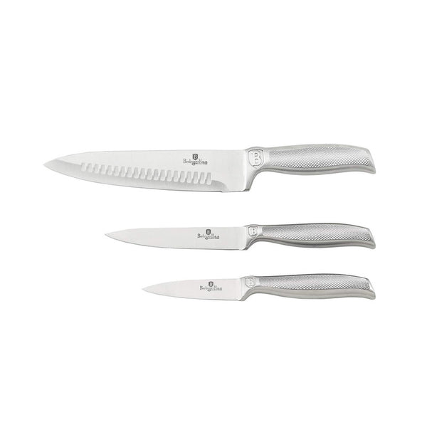 Berlingerhaus 3 Pieces Knife Set With Wood Box | BH/2343 | Cooking & Dining, Knives & Chopping Boards |Image 1