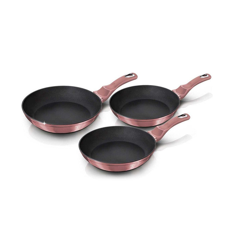 Berlingerhaus 3 Pieces Frypan Set | BH/6170F | Cooking & Dining, Frying Pans & Pots |Image 1