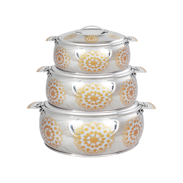 Punjab Bentley Hotpot W/G.S. 3Pc Set 25-30-35Cm       Bhpgs-25-30-35 | BHPGS-25-30-35 | Cooking & Dining, Hot Pots |Image 1