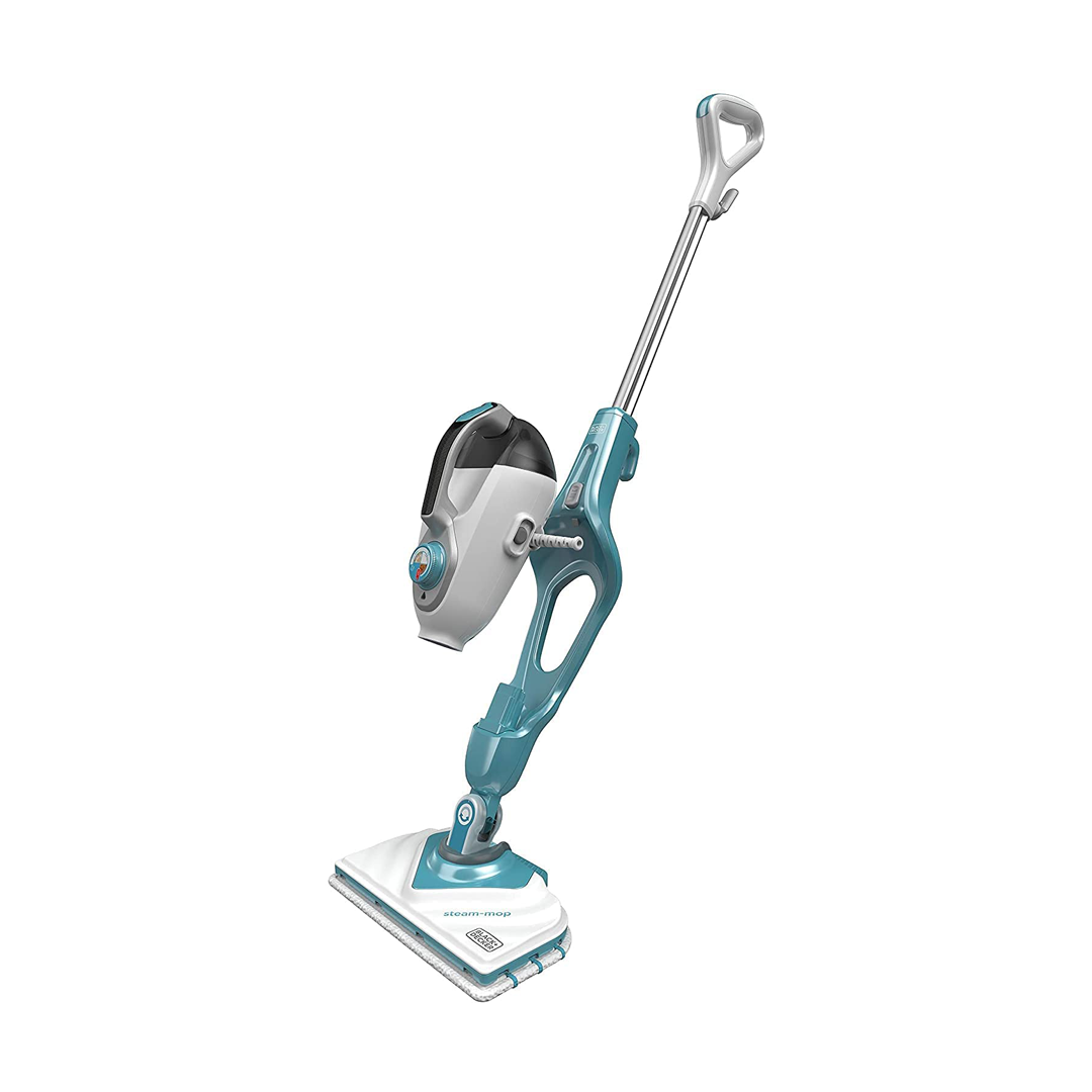 Black+Decker 2-In-1 Steam-Mop With Delta Head And Accessories | BHSM166DSM-GB | Home Appliances, Small Appliances, Vacuum Cleaners |Image 1