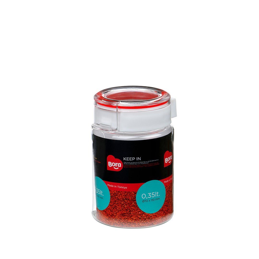 Pet Round Storage  0.35 Lt. Jar 63Mm   Bo2211 | BO2211 | Cooking & Dining | Containers & Bottles, Cooking & Dining |Image 1