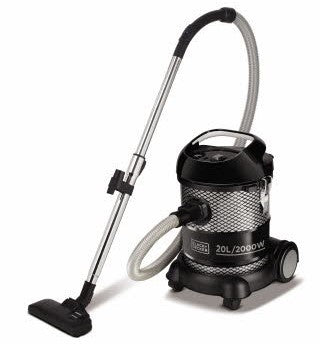 Black+Decker Drum Vacuum Cleaner 20 Ltr  2000 Watts Bv2000-B5
