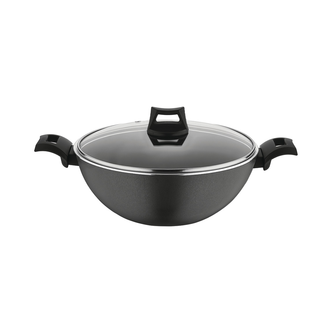 Black+Decker Style Kadai W/ Lid 26Cm | BXSKP26BME | Cooking & Dining, Cookware sets |Image 1