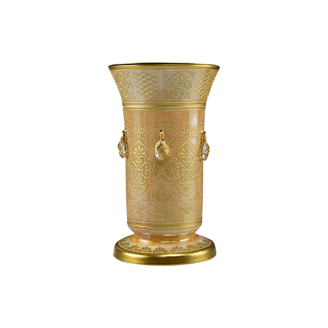 Byblos Decorated Incense Burner With Cover     By-18463 | BY-18463 | Home & Linen | Home & Linen |Image 1